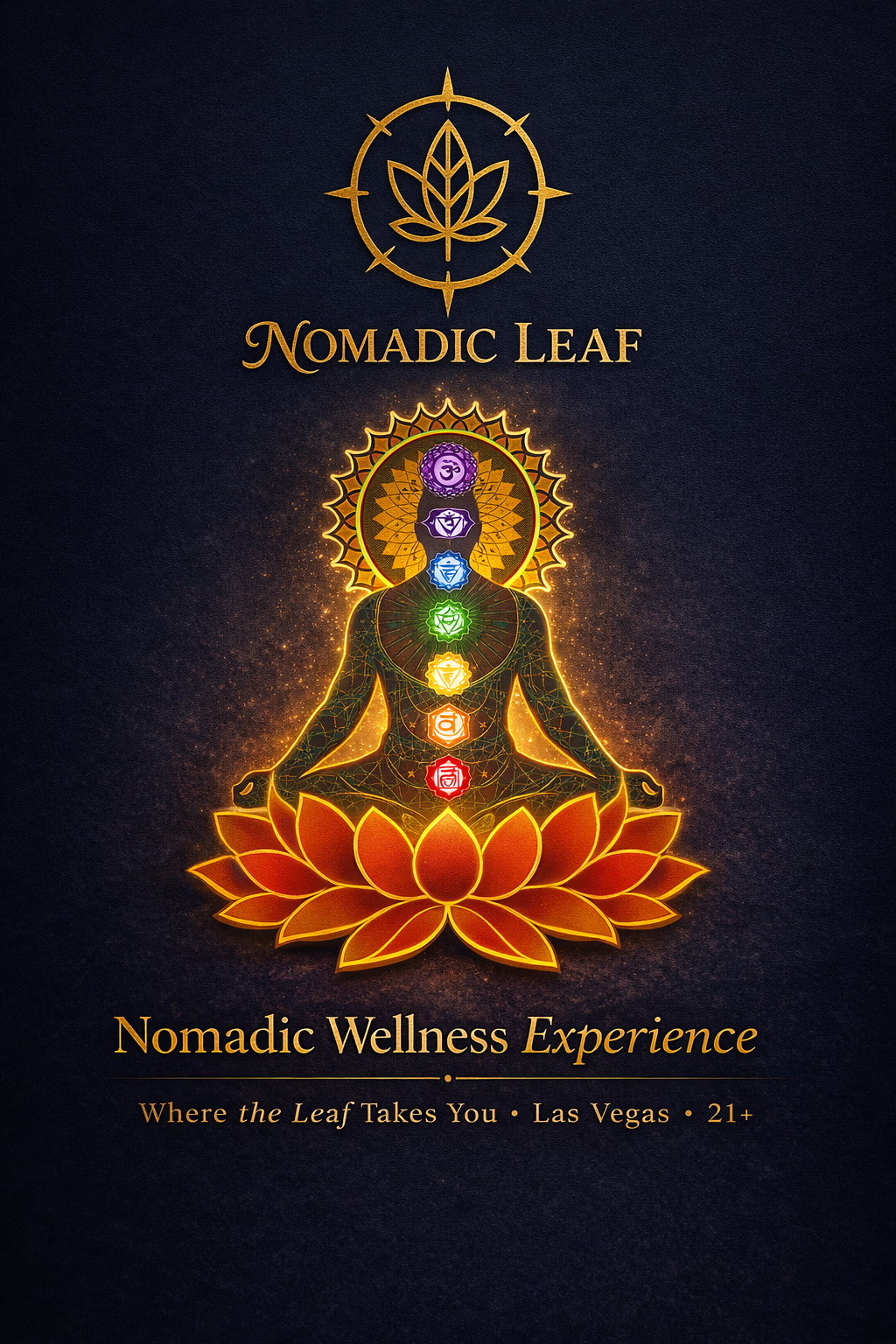 Nomadic Wellness Experience promotional graphic